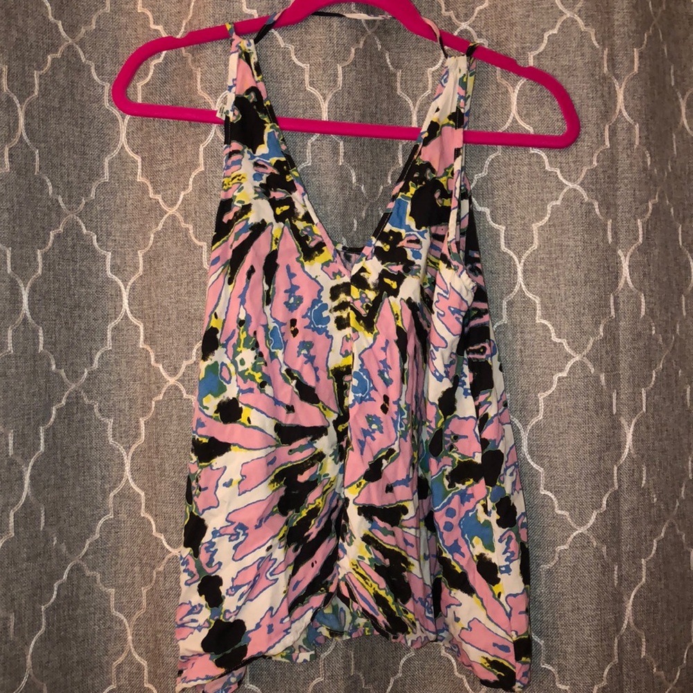 💕Flowy multicolor summer tank!